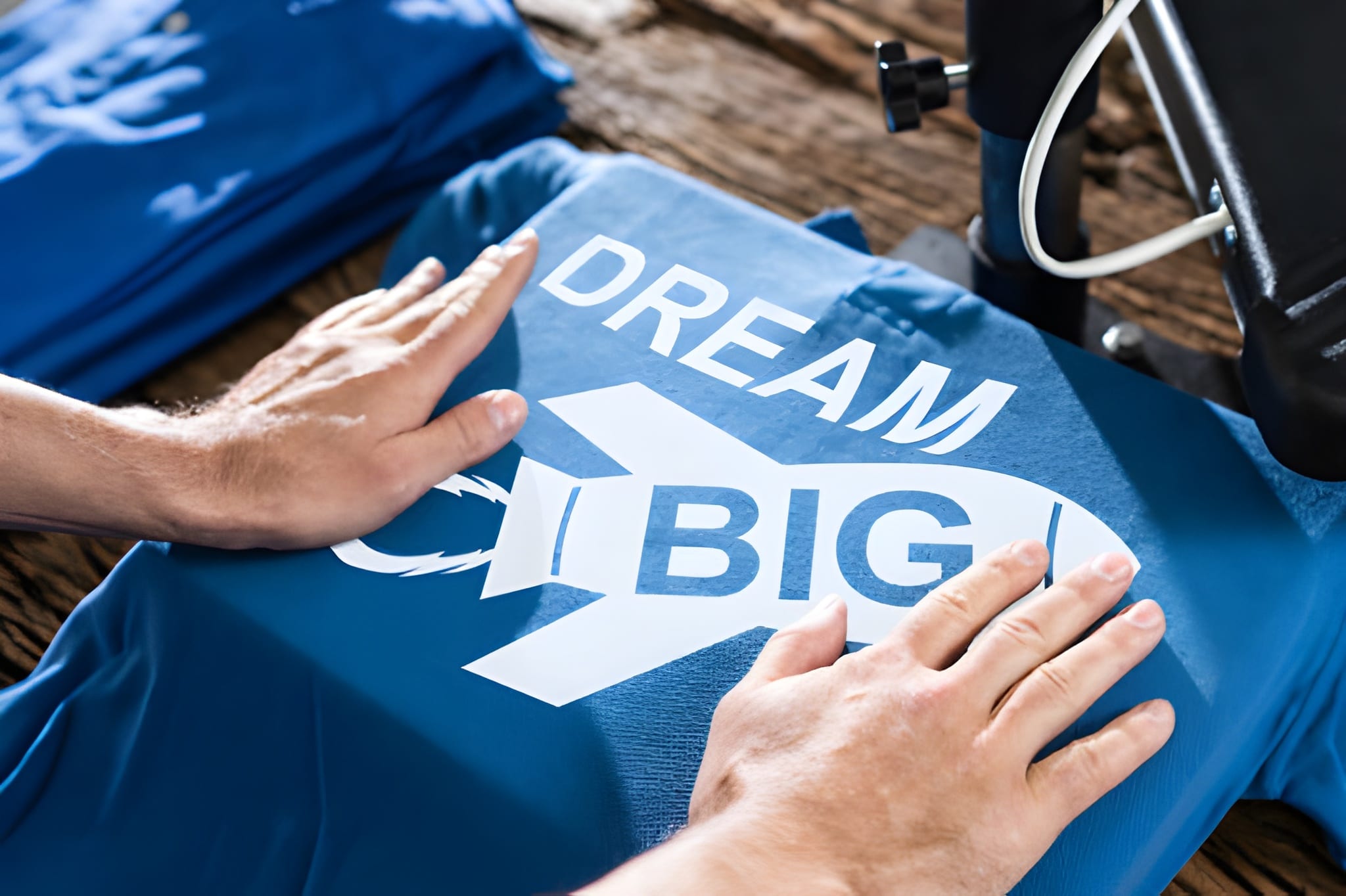 Customised tshirts with logos